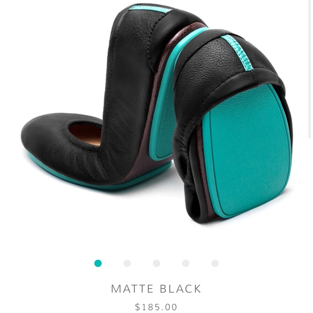 Tieks matte black in box